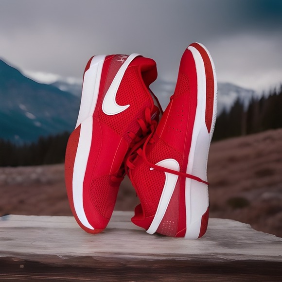 Nike Other - Nike Ja 1 TB Basketball Shoes University Red White Men's Size 12 FV1303-600